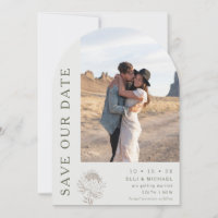 Arc Moderne Mariage Floral Enregistrer La Carte Da