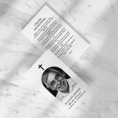 Arc moderne Photo Christian Memorial Prière Cartes