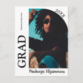 Arc moderne Photo Graduation Invitation (Devant)