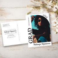Arc moderne Photo Graduation Invitation