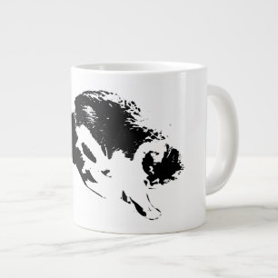 Arc of Quiet - Bowing Cat Extra Grote Beker