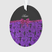 Arc pourpre nommé fait sur commande de rose de (devant)