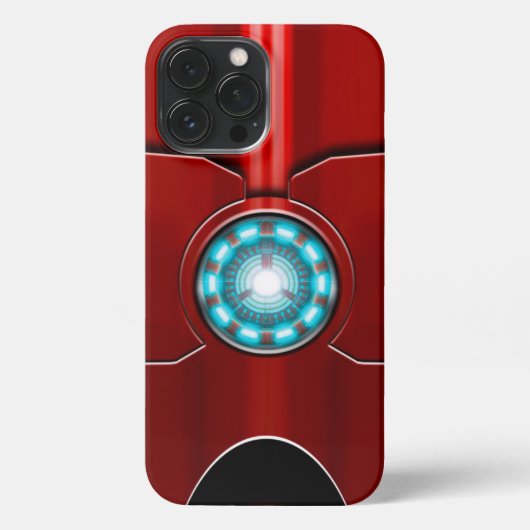 Arc Reactor Red Armor iPhone Hoesje (Achterkant)