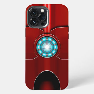 Arc Reactor Red Armor iPhone 13 Pro Max Hoesje