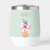 Arc rose ananas tropical été sauge vert (Avant)