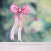 Arc rose - baby shower de bienvenue (Neutre)