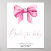Arc rose - livres pour bébé poster (Devant)