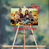 Arc rouge joyeuse Vibes ajouter nom de famille pho (Neutre)