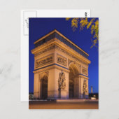 Arc_Triomphe Briefkaart (Voorkant / Achterkant)