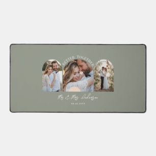 Arc vert olive multi photo mariage cadeau décorati