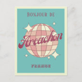 Arcachon France Rétro vacances Carte postale (Devant)