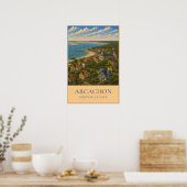 Arcachon Poster (Keuken)