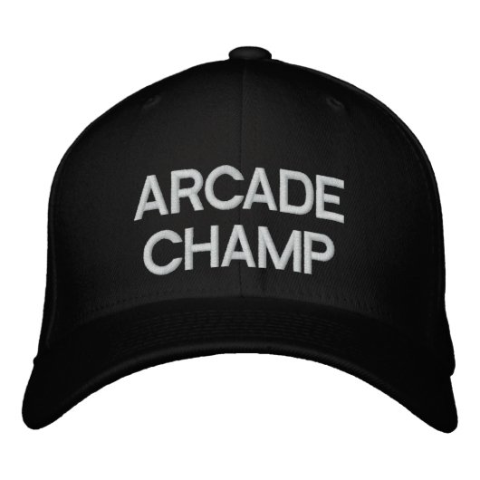 Arcade Champ Casquette brodé (Devant)
