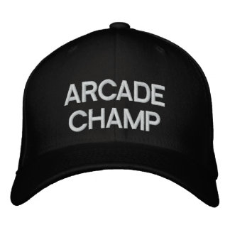 Arcade Champ geborduurd Pet