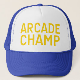 ARCADE CHAMP leuke slogan pet