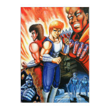 arcade Double Dragon illustration