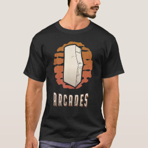 Arcade Games Retro Classic Sunset T-shirt