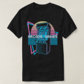 Arcade Games Retro T-shirt (Design voorkant)