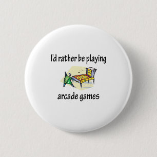 Arcade Games spelen Ronde Button 5,7 Cm