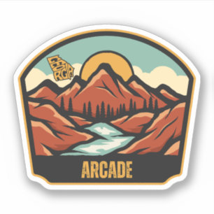 Arcade, Georgia Sticker