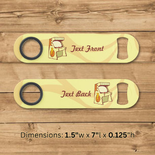 Arcade machine bar sleutel speed flessenopener