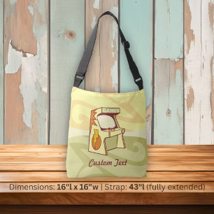 Arcade machine crossbody tas