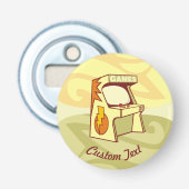 Arcade machine flesopener button flesopener (Voorkant)
