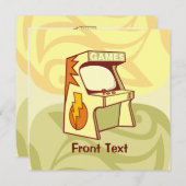 Arcade-machine Kaart (Voorkant / Achterkant)