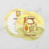 Arcade-machine Kaart (Voorkant / Achterkant)