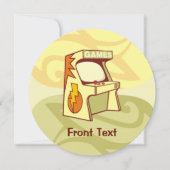 Arcade-machine Kaart (Voorkant)