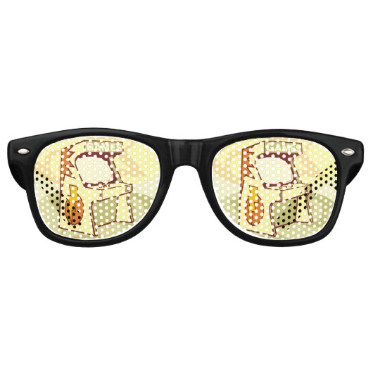 Arcade machine retro zonnebril (Voorkant)