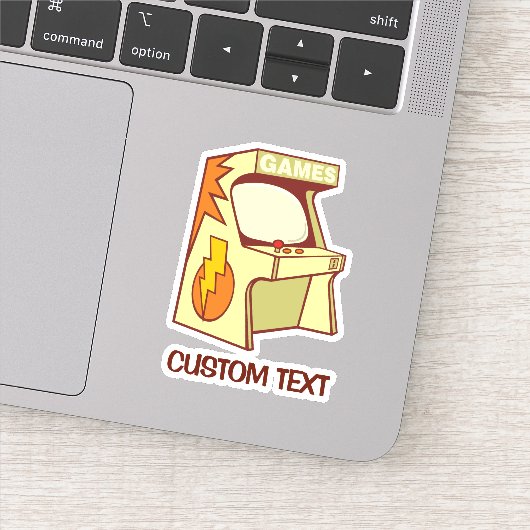 Arcade-machine Sticker (Detail)