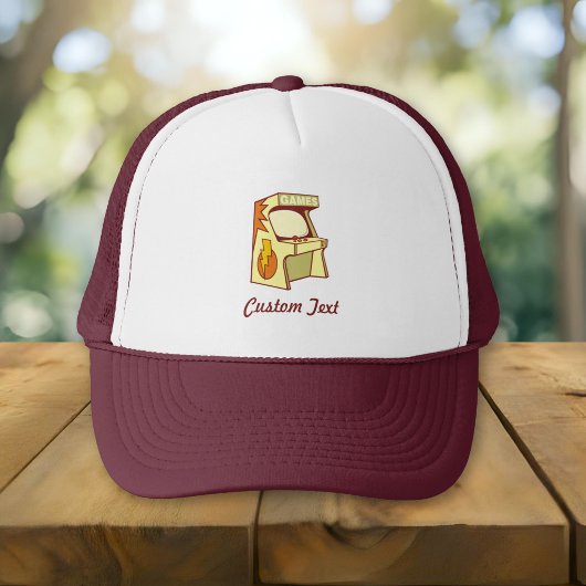 Arcade-machinefilterhoed Trucker Pet