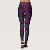 Arcade Patterned Women's Leggings (Achterkant)
