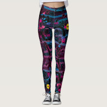 Arcade Patterned Women's Leggings