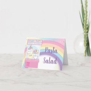 Arcade Pink Claw Machine Anniversaire Carte de ten