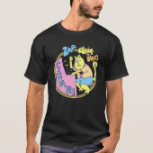 Arcade Retro Cat Kat Dustin T-shirt Essential uit  (Voorkant)
