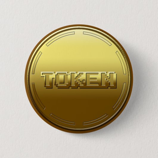 Arcade Token Button (Voorkant)