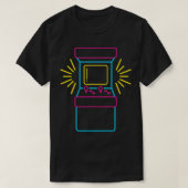 Arcade Video Gamer Machine 80S 90S re T-shirt (Design voorkant)
