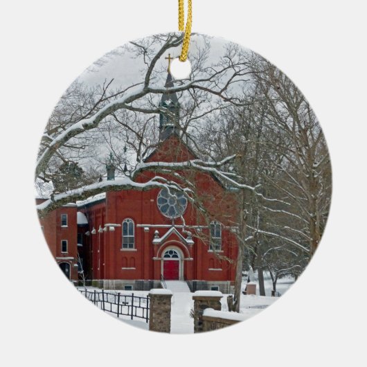 Arcadia Academy Keramisch Ornament (Voorkant)