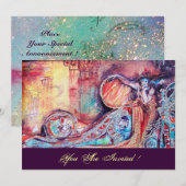 ARCADIA - BUTTERFLY PLANT Blue Red Kaart (Voorkant / Achterkant)