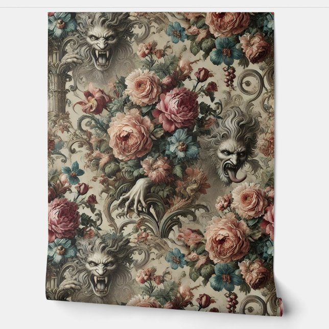 🩸 Arcane Altaren – Gotisch Victoriaans Behang (Afrollen)