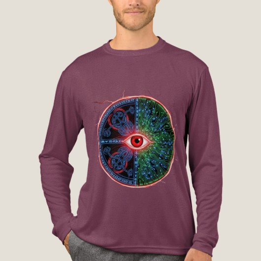 Arcane Cyber Forge T-shirt met lange mouwen (Voorkant volledig)