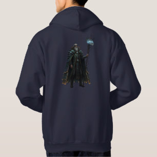 Arcane Elder Wizard Dark Academia Terug Hoodie