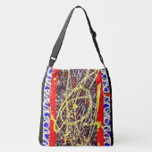 ARCANE van Christèle Chabrette Crossbody Tas (Achterkant)