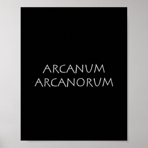 Arcanum arcanorum poster