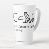 ARCE American Research Center in Egypt Hieroglyphs Latte Mok (Rechterhoek)