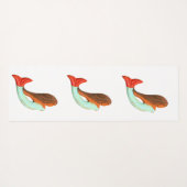 Arcering achterzeemeermin Thunder_Cove Yogamat (Achterkant (horizontaal))