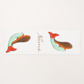 Arcering achterzeemeermin Thunder_Cove Yogamat (Voorkant (horizontaal))