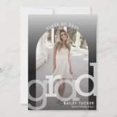 Arch 2-Photo Ombre Graduation Faire-part (Devant)